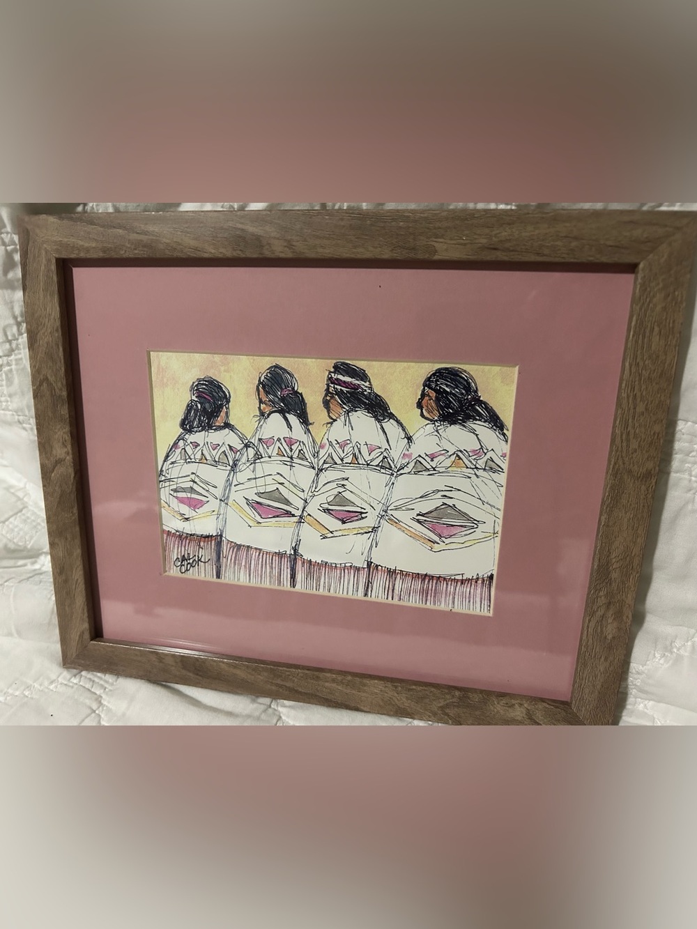 Tucson AZ artwork titled "Double Date" by artist Cal Cook